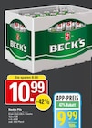 Pils Angebote von Beck's bei WEZ Minden für 9,99 €