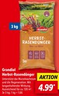 Herbst-Rasendünger Angebote von Grandiol bei Lidl Landshut für 4,99 €