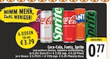 Coca-Cola, Fanta, Sprite und weitere Sorten Angebote von Coca-Cola bei E center Niederkassel für 0,77 €