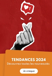 Prospectus Magazine à Bourgoin-Jallieu, "Tendances 2024", 1 page, 19/01/2024 - 23/02/2024