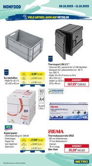Druckerpapier im METRO Prospekt "Wochenangebote Gastro + MonatsMenü + Markets" mit 40 Seiten (Trier)