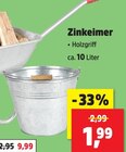 Zinkeimer im Angebot bei Thomas Philipps in Hilden Zinkeimer Angebote bei Thomas Philipps Hilden für 1,99 €