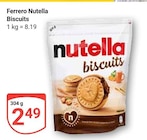 Aktuelles Nutella Biscuits Angebot bei GLOBUS in Rostock ab 2,49 €
