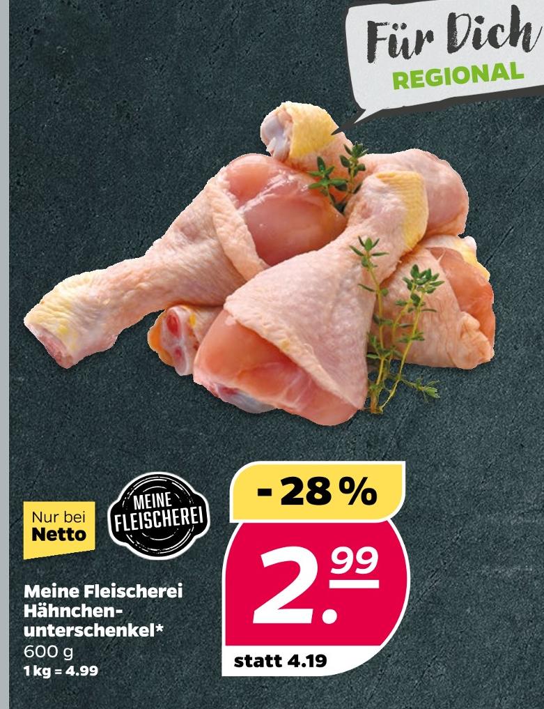 Hähnchenunterschenkel