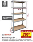 Schwerlastregal „S“ Angebote von Schulte Regalwelt bei toom Baumarkt Dinslaken für 24,99 €