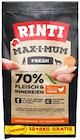 Max-i-mum Hundetrockenahrung von Rinti im aktuellen REWE Prospekt