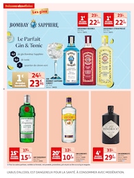 Offre Gin dans le catalogue Auchan Hypermarché du moment à la page 8