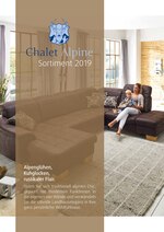 Polstermöbel Fischer Prospekt "Chalet Alpine Sortiment 2019 -->MP", 18 Seiten, für Baiersdorf, 08.12.2019 - 15.12.2019 Polstermöbel Fischer Prospekt "Chalet Alpine Sortiment 2019 -->MP", 18 Seiten, für Baiersdorf, 08.12.2019 - 15.12.2019