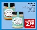 Alioli Tomate-Chili im Angebot bei Marktkauf in Erlangen Alioli Tomate-Chili Angebote von Sa Finca bei Marktkauf Erlangen für 2,99 €