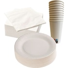 SUR TOUTE LA VAISSELLE À JETER BLANCHE : ASSIETTES, SERVIETTES ET GOBELETS - CARREFOUR HOME en promo chez Carrefour Market Dreux