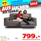 Madeira 3-Sitzer Sofa im Seats and Sofas Prospekt Madeira 3-Sitzer Sofa von Seats and Sofas im aktuellen Seats and Sofas Prospekt für 799,00 €