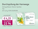mea - meine apotheke - Blasen-Nieren-Spültee Angebot im Prospekt Blasen-Nieren-Spültee bei mea - meine apotheke im Prospekt "" für 4,25 €