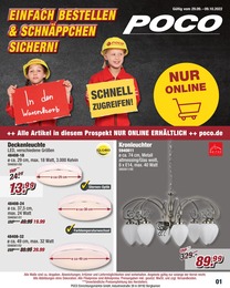 POCO Prospekt für Neunkirchen mit 12 Seiten POCO Prospekt für Neunkirchen: "EINFACH BESTELLEN & SCHNÄPPCHEN SICHERN!", 12 Seiten, 29.09.2022 - 09.10.2022