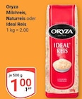 Milchreis Angebote von Oryza bei GLOBUS Bochum für 1,00 €