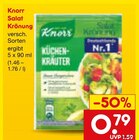 Salat Krönung im Netto Marken-Discount Prospekt Salat Krönung von Knorr im aktuellen Netto Marken-Discount Prospekt für 0,79 €