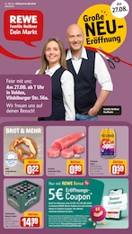 REWE Prospekt für Velden mit 30 Seiten REWE Prospekt für Velden: "Dein Markt", 30 Seiten, 24.08.2026 - 29.08.2026