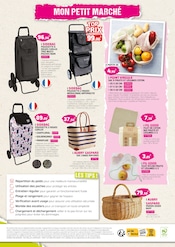 Promos Cabas dans le catalogue "On rentre à la maison !" de Eureka ma maison à la page 12