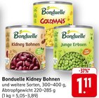 Kidney Bohnen im Angebot bei EDEKA in Karlsruhe Kidney Bohnen Angebote von Bonduelle bei EDEKA Karlsruhe für 1,11 €