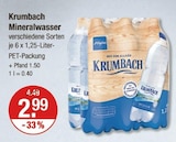 Mineralwasser von Krumbach im aktuellen V-Markt Prospekt für 2,99 €