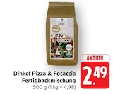 E center Gundelfingen - Dinkel Pizza & Focaccia Fertigbackmischung Angebot im Prospekt Dinkel Pizza & Focaccia Fertigbackmischung bei E center im Gundelfingen Prospekt für 2,49 €