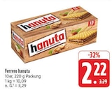 EDEKA Heroldsberg - hanuta Angebot im Prospekt hanuta bei EDEKA im Heroldsberg Prospekt für 2,22 €