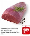 Rinderbraten falsches Filet Angebote bei E center Rüsselsheim für 1,89 €