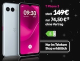 Telekom Shop Seligenstadt - T Phone 3 Angebot im Prospekt T Phone 3 bei Telekom Shop im Seligenstadt Prospekt für 74,50 €