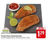 EDEKA - Frische Puten-Schwenksteaks Angebot im Prospekt Frische Puten-Schwenksteaks bei EDEKA im Prospekt "" für 1,29 €