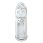 Statue bouddha debout solaire en promo chez B&M Bourges à 14,99 €