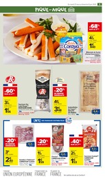 Prix et réduction Saucisson Sec dans le prospectus Carrefour Market en cours Offre Saucisson Sec dans le catalogue Carrefour Market du moment à la page 7