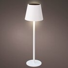 Solar-Tischlampe, weiß, Ø 11 x H 37 cm von Kaemingk b.v. im aktuellen Pflanzen Kölle Prospekt für 14,99 €