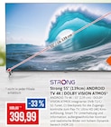 Strong 55" (139cm) ANDROID TV 4K | DOLBY VISION ATMOS Angebote von STRONG bei Kaufhaus Stolz Bremerhaven für 399,99 €