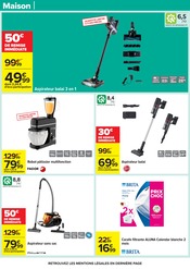 Promos Aspirateur dans le catalogue "Carrefour" de Carrefour Aspirateur en promo dans le catalogue Carrefour à la page 51
