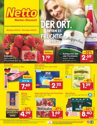 Netto Marken-Discount Prospekt für Göttingen, Niedersachs: DER ORT, AN DEM ES FRUCHTIG PERLT., 45 Seiten, 30.05.2022 - 04.06.2022