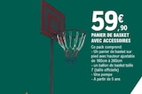 Promo Panier de basket avec accessoires à 59,90 € dans le catalogue E.Leclerc à Landéda