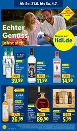 London Dry Gin Angebot im aktuellen Lidl Prospekt auf Seite 32