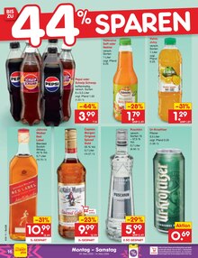 Saft im aktuellen Netto Marken-Discount Prospekt (Berlin) Saft im Netto Marken-Discount Prospekt "Aktuelle Angebote" mit 60 Seiten (Berlin)