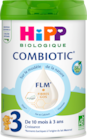 LAIT BIO COMBIOTIC FLM 3 HIPP - HIPP - Auchan Supermarché à Clermont-Ferrand LAIT BIO COMBIOTIC FLM 3 HIPP - HIPP en promo chez Auchan Supermarché Clermont-Ferrand à 15,97 €