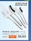 Besteck 'Baguette' von Justinus Bestecke im aktuellen Möbel Inhofer Prospekt für 38,65 €