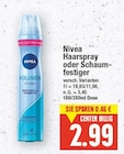 Haarspray oder Schaumfestiger von Nivea im aktuellen E center Prospekt