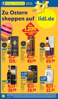 Whiskey im Lidl Prospekt "LIDL LOHNT SICH" mit 68 Seiten (Offenbach (Main))