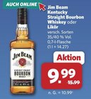 Kentucky Straight Bourbon Whiskey im Angebot bei combi in Aurich Kentucky Straight Bourbon Whiskey Angebote von Jim Beam bei combi Aurich für 9,99 €