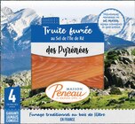 Intermarché Contact Le Boupère - Promo Truite fumée au sel de l'île de ré des pyrénées Promo Truite fumée au sel de l'île de ré des pyrénées à 4,95 € dans le catalogue Intermarché Contact à Le Boupère