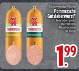 Pommersche Gutsleberwurst fein von Rügenwalder Mühle im aktuellen EDEKA Prospekt für 1,99 €