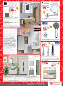 Duschkopf im Möbelzentrum Pforzheim Prospekt "WSV Finale" mit 20 Seiten (Karlsruhe)