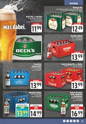 Becks im E center Prospekt in Königswinter Aktueller E center Prospekt mit Becks, "Aktuelle Angebote", Seite 21