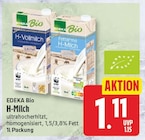 H-Milch 3,8% Fett von EDEKA Bio für 1,11 € bei EDEKA im Angebot H-Milch 3,8% Fett von EDEKA Bio im aktuellen EDEKA Prospekt