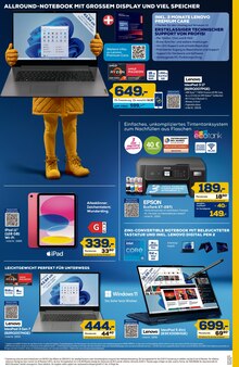 Notebook im aktuellen EURONICS Prospekt (Hamm) Notebook im EURONICS Prospekt "GENAU RICHTIG. NEUES JAHR. NEUE RABATTE." mit 8 Seiten (Hamm)