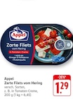 Zarte Filets vom Hering Angebote von Appel bei EDEKA Mannheim für 1,29 €