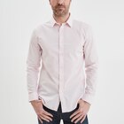 Chemise stretch manches longues rose clair homme - La Halle Chemise stretch manches longues rose clair homme à 19,99 € dans le catalogue La Halle